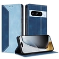thumbnail image 2 of Phone Case for Google Pixel 8 Pro FOXDOCK Premium Leather,Creative Dual-Color Cover with Card Slot,Shockproof, 2 of 7