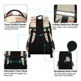 thumbnail image 4 of FORMRS Unisex Backpack Elementary School Travel Bookbag with Reflective Stripes, Flying Planes, 4 of 7