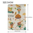 thumbnail image 3 of Pofeuu Autumn In The Forest Print Travel Document Organizer Passport Holder Men Women for Family (6.5 in x 4.5 in),Wallet Holder Credit Card Clutch Bag Case, 3 of 5