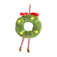 thumbnail image 2 of Muñeco de Peluche Navideño, 15 x 22 cm, Decoración Colgante Redonda, Accesorio Versátil para Repisas de Chimenea, 2 of 9