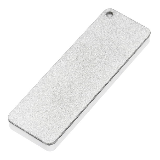 Piedra de afilar cuchillos Uxcell Whetstone de 2 lados grano 400/1000 afilador de cerámica y diamante