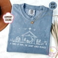 thumbnail image 3 of A Thrill of Hope Graphic T-Shirt | Minimalist Nativity Scene Christmas Tee, 3 of 6