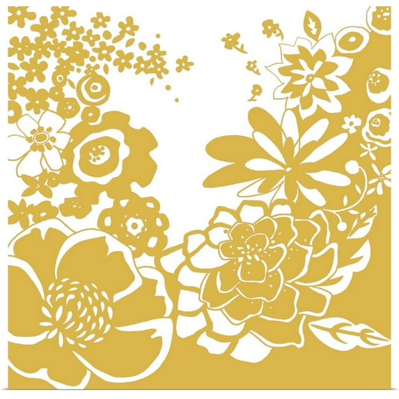 Great BIG Canvas | "Vibrant Tokyo Garden I" Art Print - 30x30