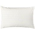 thumbnail image 2 of Tommy Bahama Home Percale Collection Sheet Set-100% Cotton, Crisp & Cool, Lightweight & Moisture-Wicking Bedding, King, Pineapple Pinstripe, 2 of 3