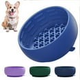 thumbnail image 2 of Slow-Feeding Dog Bowl with Non-Slip Base for Healthy Digestion and Easy Cleaning Food-Grade Silicone Pet Feeder, 2 of 7
