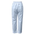 thumbnail image 3 of MKLEKYY Jeans pour Femmes Pantalon Décontracté Multicolore Grande Taille à Lacets pour Femmes, 3 of 4