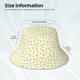 thumbnail image 3 of Balery Yellow Lemon Leaves Sombreros para el sol para hombre y mujer, sombrero de pescador con UPF 50+, 3 of 6