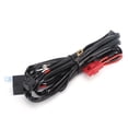 thumbnail image 1 of Arnés de cableado de interruptor de 2 m con interfaz DT Resistencia al agua Negro para focos LED de automóvil 40 A 12 V, 1 of 5