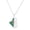 Silver, variant on Stainless Steel Algeria Map Pendant Necklace Women Men Fashion Jewelry Silver/Gold Color Patriotism Country Choker