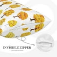 thumbnail image 2 of Plush Throw Pillow Covers, autumn tree Pillow Cases with Invisible Zipper, Breathable Microfiber Pillow Cases Standard Size for Sleeping Bedroom Sofa Living Room, 2 of 5