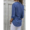 thumbnail image 2 of Women Button Tops Casual Blouse Shirt, 2 of 3