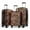 Leopard, variant on 3 Piece Hardside Luggage Set PC Lightweight Expandable Suitcase with Spinner Wheels TSA Lock, 20"/24"/28",  Leopard, 0028#18