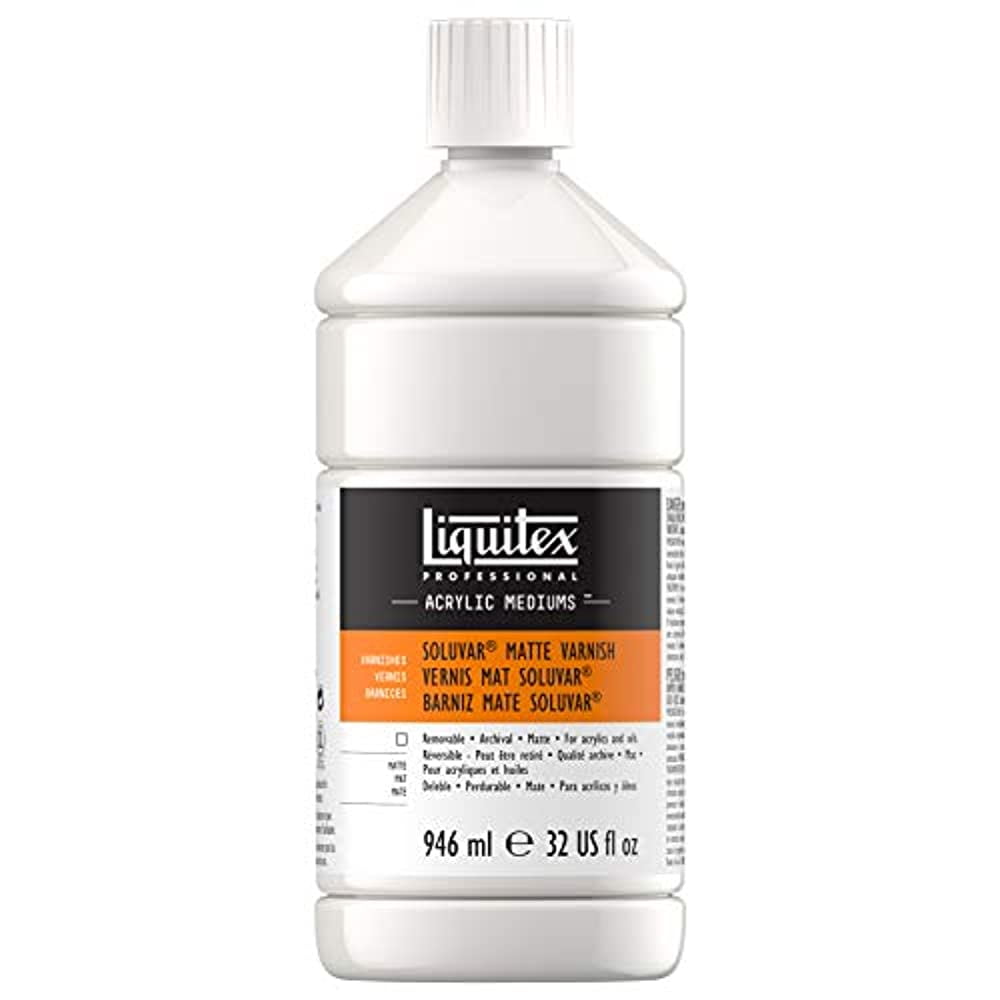 Liquitex Soluvar Varnish Matte 32 oz