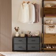 thumbnail image 6 of YOQIANG Fabric Storage Dresser with 5 Drawers Metal Frame Chest of Drawers Multi-Size Organizer Cabinet for Bedroom Closet Hallway, 6 of 8