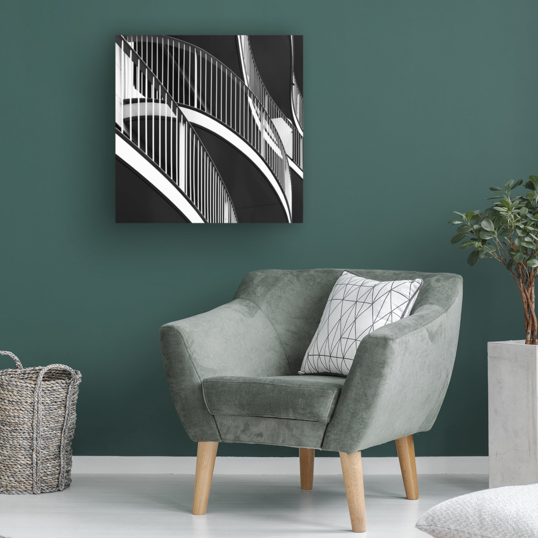 Trademark Fine Art Luc Vangindertael  Balconies Canvas Wall Art