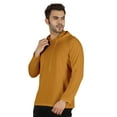 thumbnail image 4 of Inkmeso Solid Winter Hooded Sweatshirt For Mens Long Sleeve Drawstring Pullover Hoodie, 4 of 7