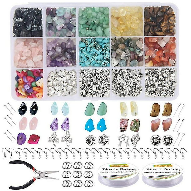 Making jewellery with outlet gemstone chips