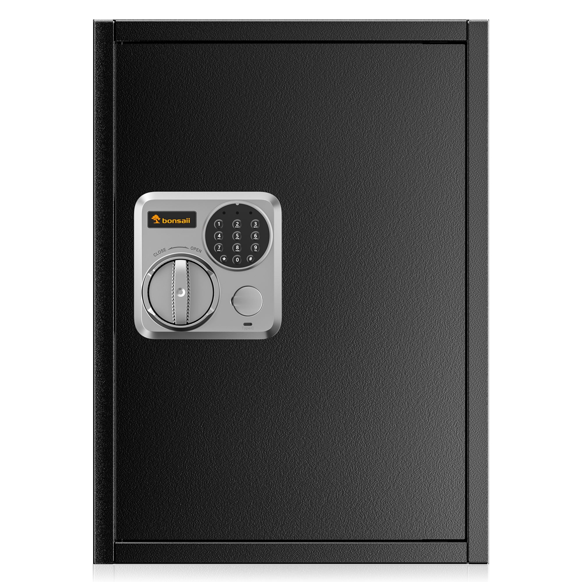 Bonsaii 2.5 Cubic Feet Safe Security Large Document Money Safe Box with Electronic Keypad & Removable Shelf
