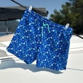 thumbnail image 3 of Anemoss Sailing Men's Swim Short with Three Pockets, Mesh Inside, Elastic and Laced Waist, 3 of 7