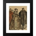 thumbnail image 2 of Jan Matejko 19x24 Black Modern Framed Museum Art Print Titled - Zygmunt II August and Barbara (1858), 2 of 5