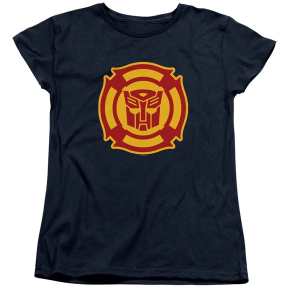 Transformers - Rescue Bots Logo - Women's Short Sleeve Shirt - Small