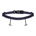 thumbnail image 2 of Cinturón de poliéster para triatlón, ligero y ajustable, para maratón Azul marino, 2 of 9