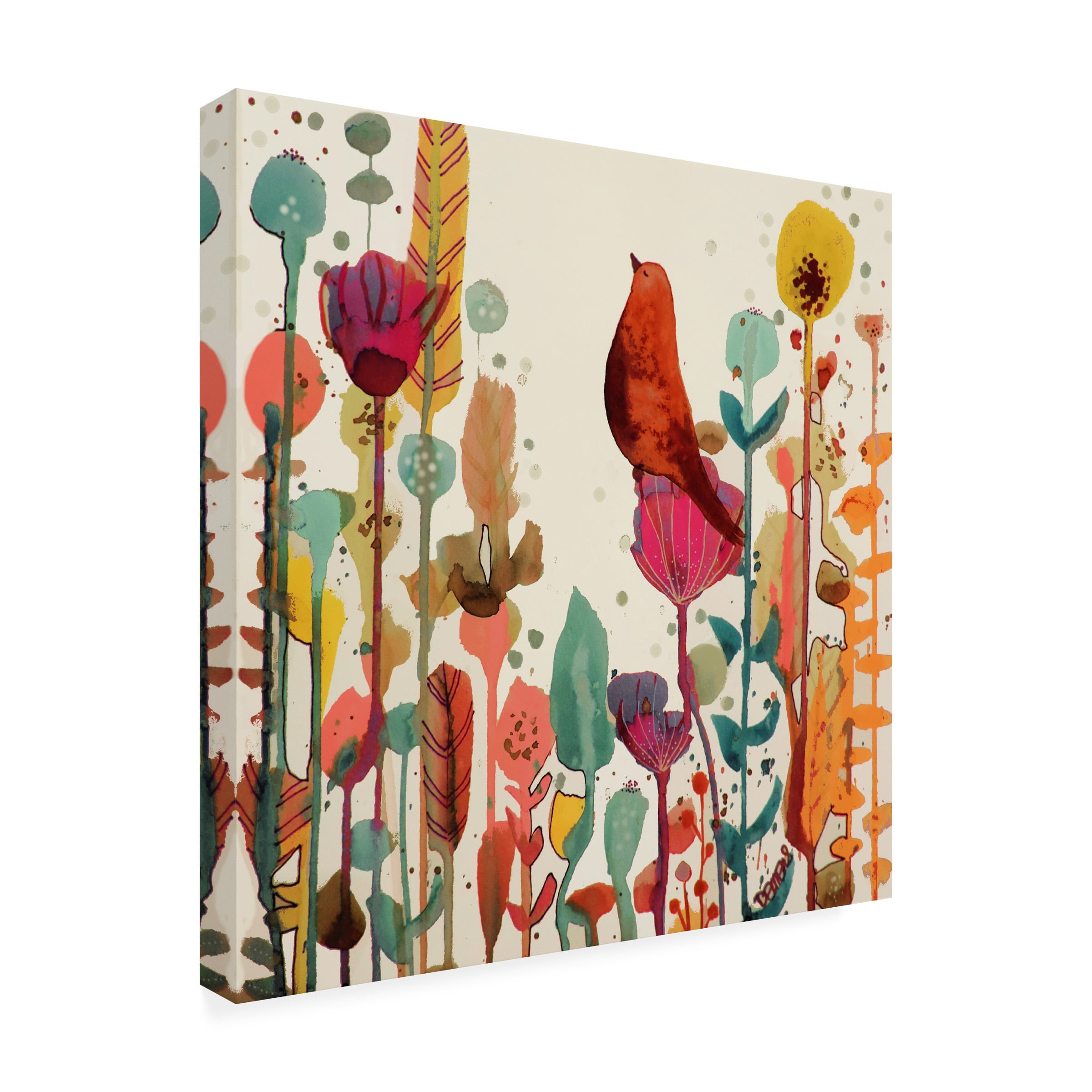 Sylvie Demers 'Encore Un Peu De Temps' Canvas Art