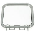 thumbnail image 1 of AURARMLET 1Pcs Silver Shower Mirror With Strong Suction Cup 6.7*6.1*1.6in, 1 of 8
