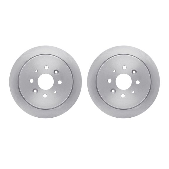 Dynamic Friction Company Rear Brake Rotors 6002-21002