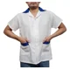 thumbnail image 2 of Bata Cierre Farmacéutico Blanca Aplicaciones Rey Poliéster, 2 of 5