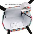 thumbnail image 6 of FORMRS Womens Canvas Tote Bag with Zipper Inner Pocket Shoulder Handbag, Art Buildings, 6 of 7