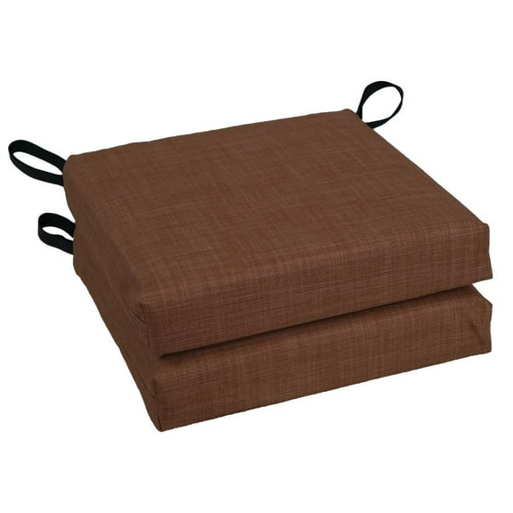 Blazing Needles 16-inch Outdoor Cushion, Cocoa