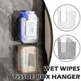 thumbnail image 2 of UOYOTT Wall Mounted Tissue Box Wet Wipes Dispenser Holder Wall Hanging Tissue, 2 of 6