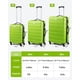 thumbnail image 5 of Juego de 3 piezas Luggage Suitour Hard Shell con ruedas giratorias y cierre TSA, 5 of 8