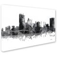 thumbnail image 2 of "Toledo Ohio Skyline BG-1" Canvas Art by Marlene Watson, 2 of 3