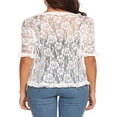 thumbnail image 2 of Women Summer Sun-Proof Cardigan Open Front Short Sleeve Cover-Ups, 2 of 5