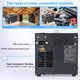 thumbnail image 3 of Compresor de aire eléctrico de alta presión 4500PSI con barómetro portátil inteligente, 3 of 5