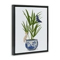 thumbnail image 4 of Stupell Industries Cockatiels on Planter Botanical & Floral Painting Black Floater Framed Canvas Art Print Wall Art, 25 x 31, 4 of 10