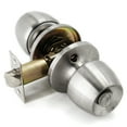 thumbnail image 5 of Versa Door Knob Satin Nickel Keyed Door Handle 10 Pack by Villar Home Designs, 5 of 9