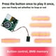 thumbnail image 2 of USB Recording Music Module Greeting Card, button, 2 of 5