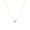 October, variant on Twelve Birthstone Necklace Women's Simple Color Gem Necklace