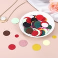 thumbnail image 3 of 100Pcs Round Confetti Glitter Confetti Table Decor,1x1Inch,5 Color, 3 of 6