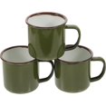 thumbnail image 1 of 3 Pcs Tasse Émaillée Tasse à Café Réutilisable Tasse à Thé Tasse à Boisson, 1 of 3