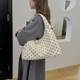 thumbnail image 4 of SPEKSEE Polka Dot Hobo Bag for Women Trendy Slouchy Shoulder Bag Soft Handbag Underarm Purse For Work Travel, 4 of 7