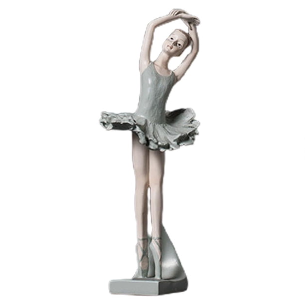 Ballet Figuras De Niña Bailando Decoración Ornamento De Niña De Ballet Para Decoración De Escritorio De Oficina Minnieouse HA039927-03
