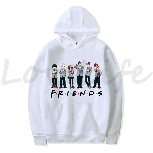 Sudadera con capucha de My Hero Academia para hombre y mujer, ropa de calle informal, Sudadera Boku No Hero Academia, jerséis para niños y niñas