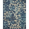 thumbnail image 2 of Nourison Tranquil Nature Navy 8'10" x 11'10" Area Rug, (9x12), 2 of 8