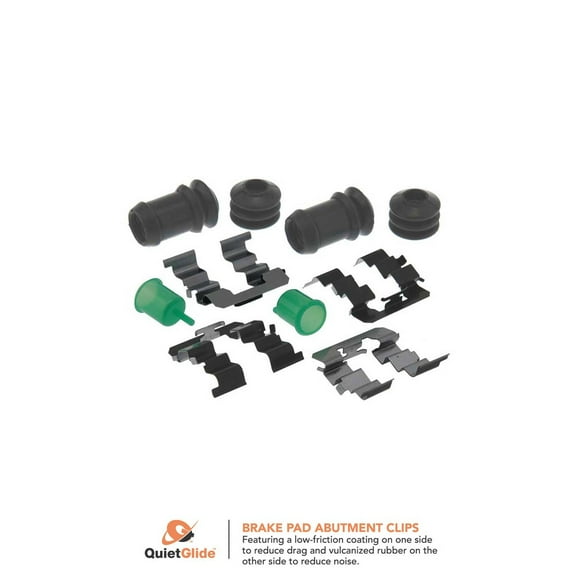 Carlson 13378Q Rear Disc Brake Hardware Kit