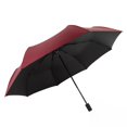 thumbnail image 2 of Joernso Umbrella Strong 3 Folding Plastic Fabric Outdoor Durable Windproof Umbrella for Shopping, 2 of 8