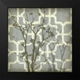 thumbnail image 2 of Goldberger, Jennifer 15x15 Black Modern Framed Museum Art Print Titled - Silhouette and Pattern V, 2 of 5